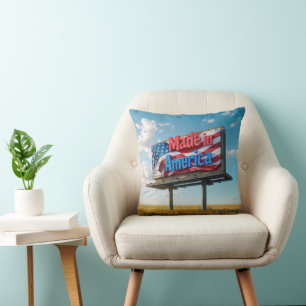 Made In America Billboard Cushion