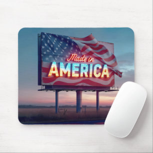 Made In America Billboard Mouse Mat