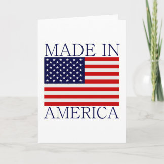 Made in America Card