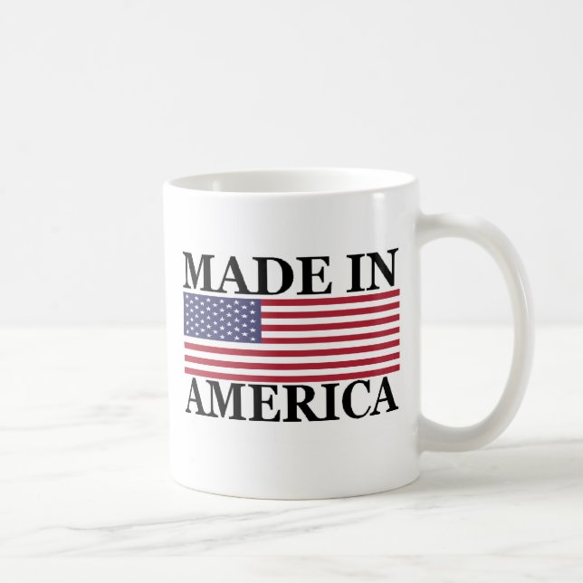 MADE IN AMERICA COFFEE MUG (Right)