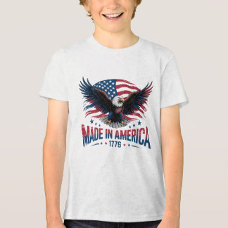  “Made in America” Eagle  Tri-Blend Shirt