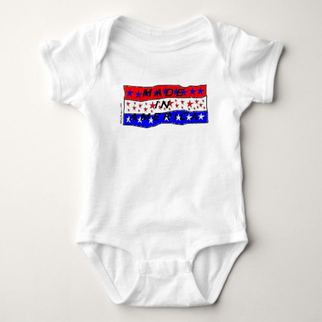 Made in America Infant Creeper (Front)