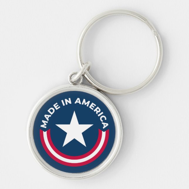 Made in America Key Ring (Front)