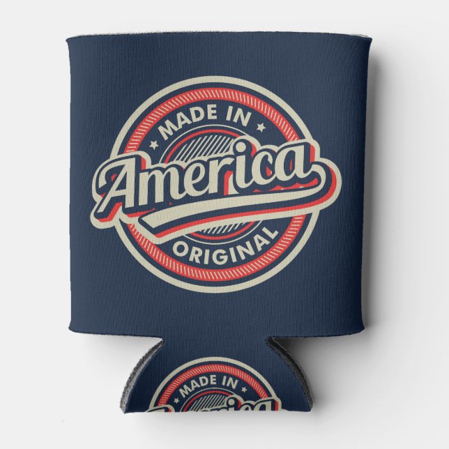 Made in America Original Can Cooler (Front)