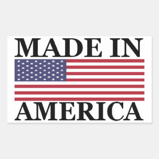 MADE IN AMERICA Sticker