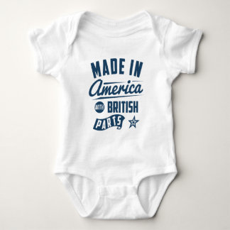 Made In America With British Parts Baby Bodysuit