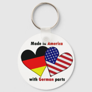 made in america with german parts key ring