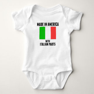 Made In America With Italian Parts Baby Bodysuit