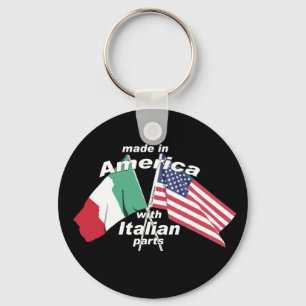 Made In America With Italian Parts Key Ring