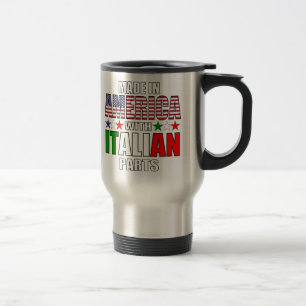 Made in America with Italian Parts Travel Mug