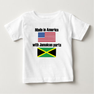 Made In America With Jamaican Parts Baby T-Shirt