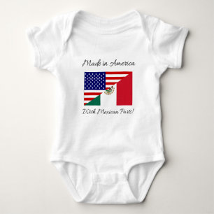 Made in America with Mexican Parts! Baby Bodysuit