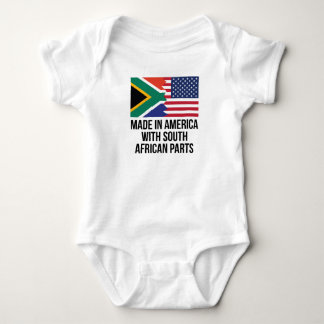 Made In America With South African Parts Baby Bodysuit