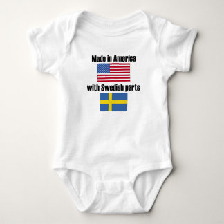 Made In America With Swedish Parts Baby Bodysuit
