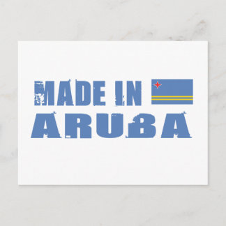 Made in Aruba Postcard