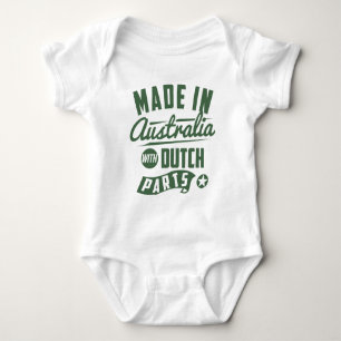 Made In Australia With Dutch Parts Baby Bodysuit