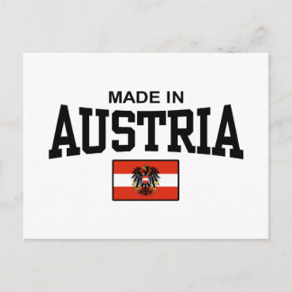 Made In Austria Postcard