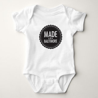 Made in Baltimore baby bodysuit