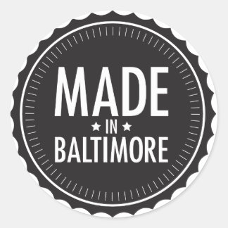 Made in Baltimore sticker