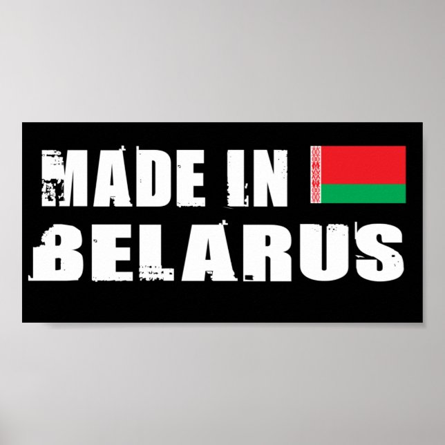 Made in Belarus Poster (Front)
