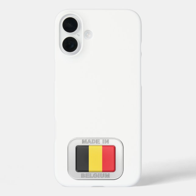 Made in Belgium Case-Mate iPhone Case (Back)