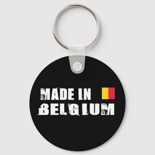 Made in Belgium Key Ring (Front)