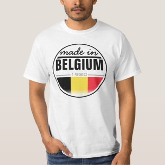 Made in ..."Belgium" T-Shirt