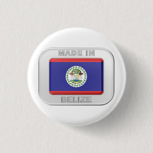 Made in Belise 3 Cm Round Badge