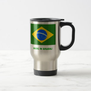 MADE IN BRASIL STEEL TRAVEL MUG! MUG