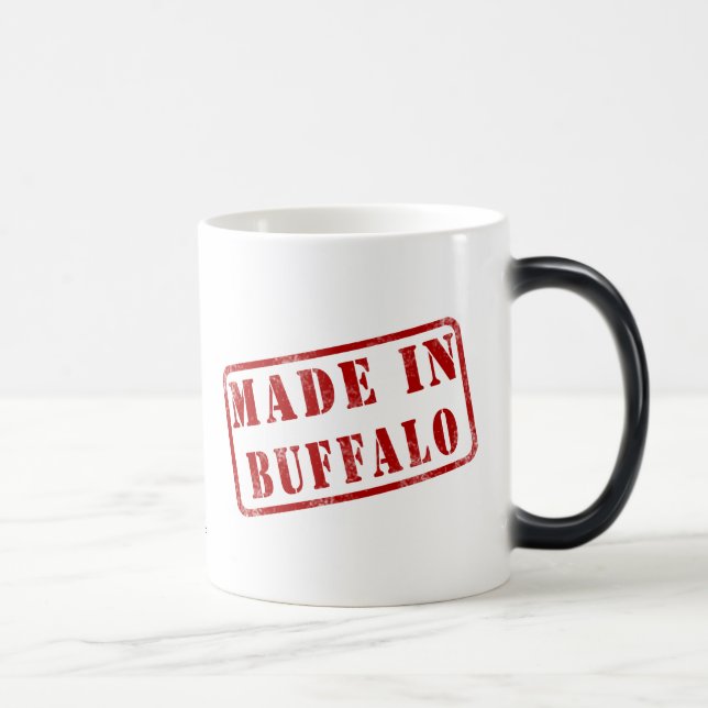 Made in Buffalo Magic Mug (Right)