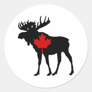 Made In Canada Business Stickers