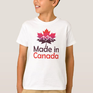 Made in Canada, Canadian Maple Leaf T-Shirt