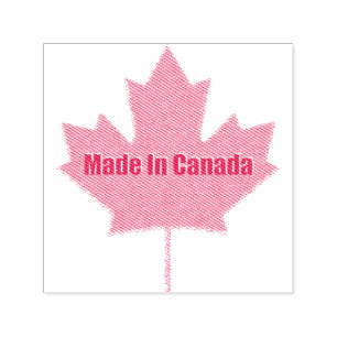 Made in Canada Custom Stamp