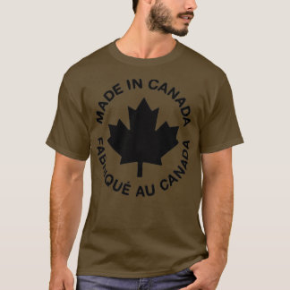 Made In Canada Maple Leaf Premium  T-Shirt