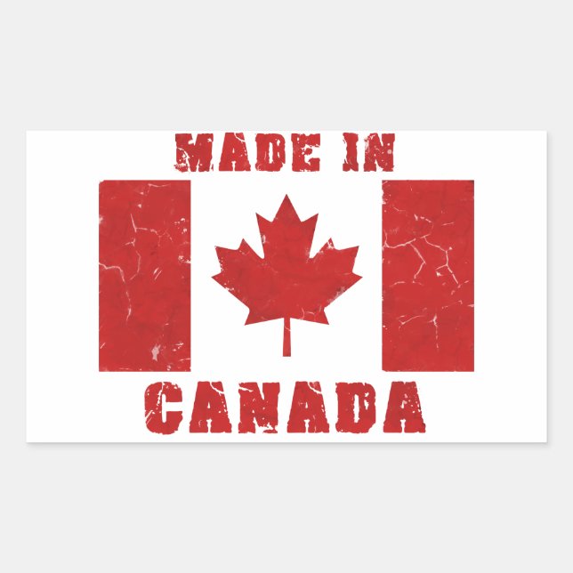 Made in Canada sticker (Front)