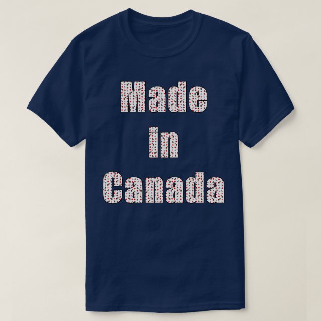Made in Canada T-Shirt (Design Front)