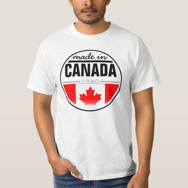 Made in ..."Canada" T-Shirt (Front)