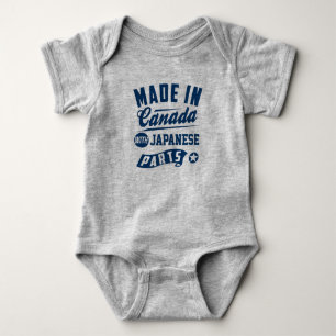 Made In Canada With Japanese Parts Baby Bodysuit