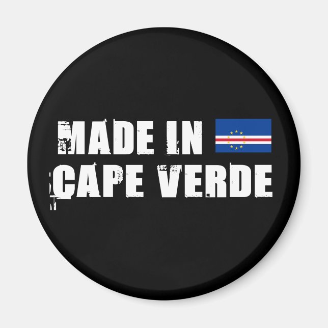 Made in Cape Verde Magnet (Front)