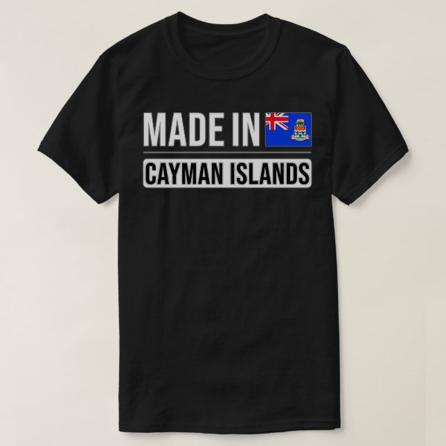 Made In Cayman Islands Gift for Caymanian With Roo T-Shirt (Design Front)