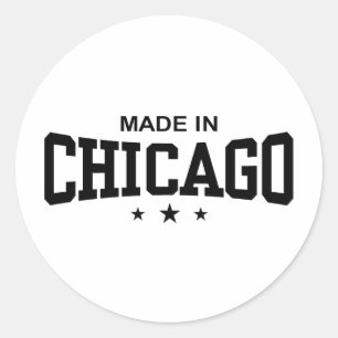 Made In Chicago Classic Round Sticker