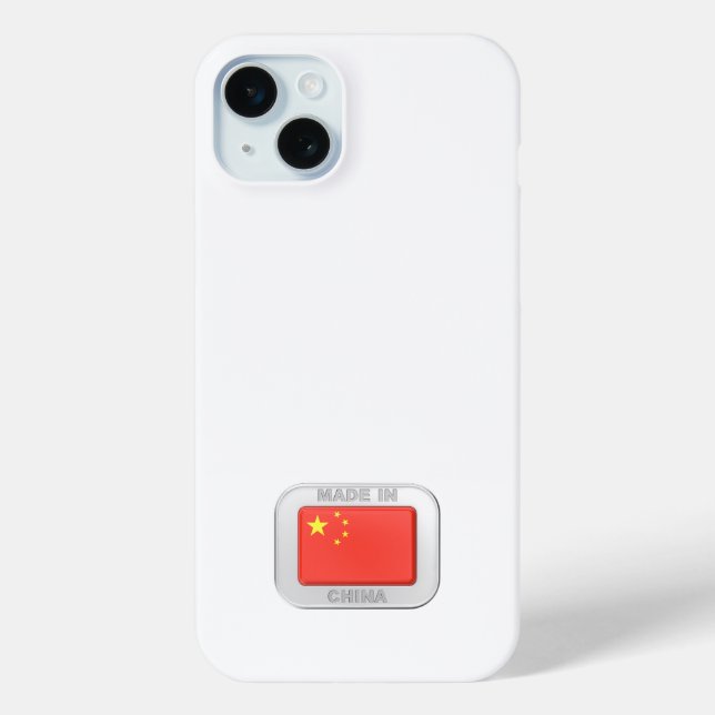 Made in China Case-Mate iPhone Case (Back)