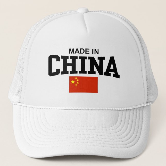 Made In China Trucker Hat (Front)
