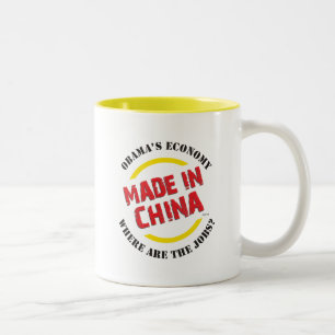 Made In China Two-Tone Coffee Mug