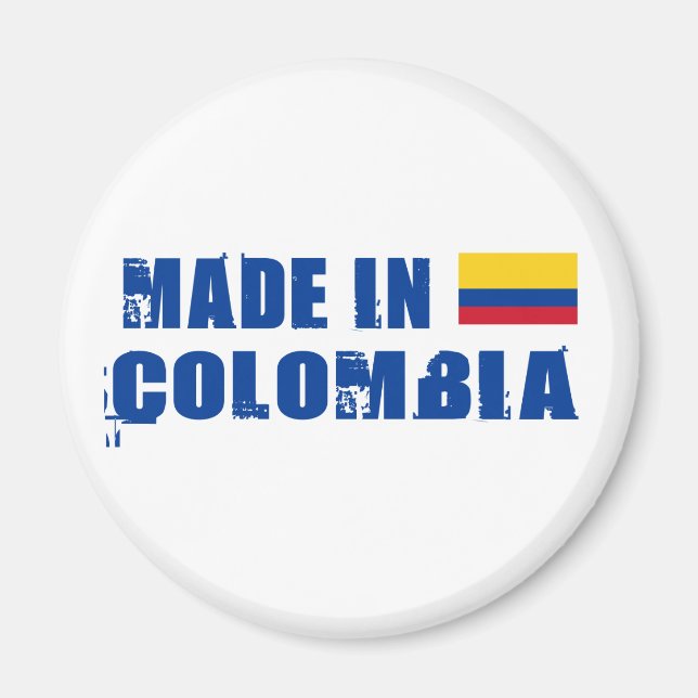 Made in Colombia Magnet (Front)