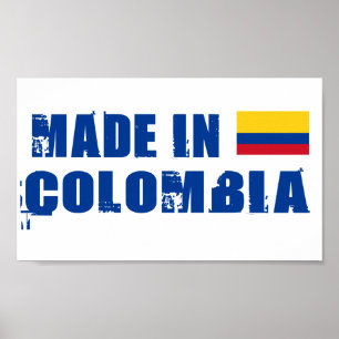 Made in Colombia Poster
