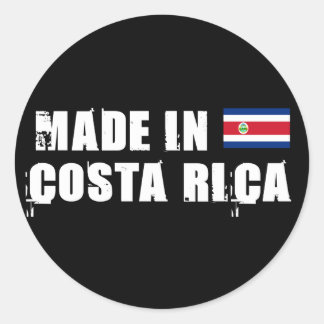 Made in Costa Rica Classic Round Sticker