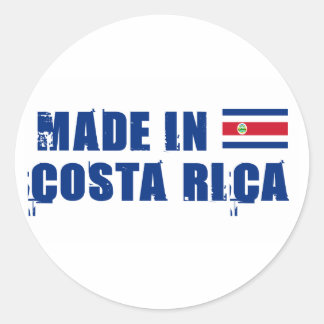 Made in Costa Rica Classic Round Sticker