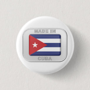 Made in Cuba 3 Cm Round Badge
