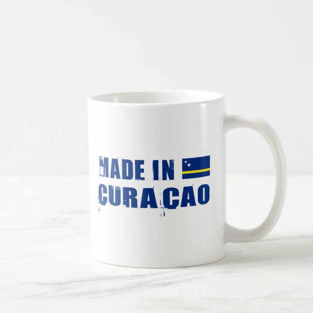 Made in Curacao Coffee Mug (Right)